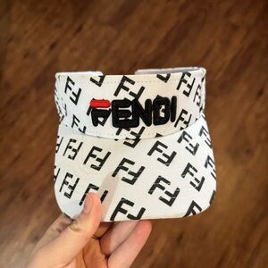FENDI Vintage!!! Visor hat.